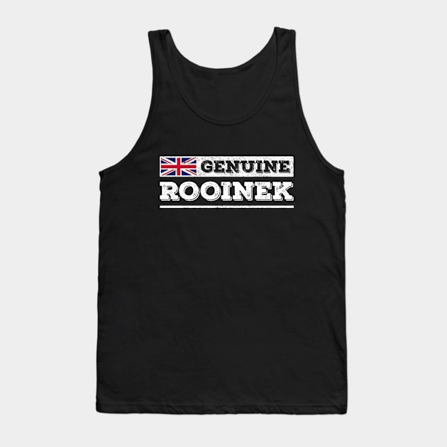 Genuine Rooinek design with Union Jack Tank Top by RobiMerch